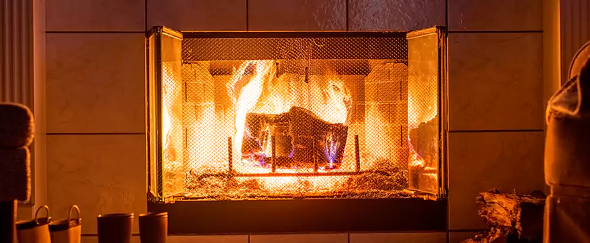 Mendota Hearth Landscape Fireplace Installation in Cabot, Arkansas
