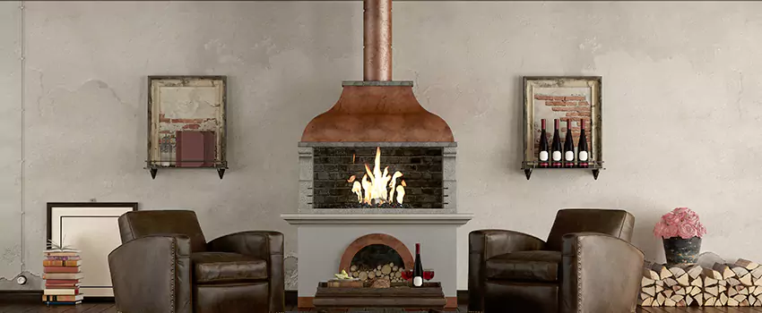 Thelin Hearth Products Providence Pellet Insert Fireplace Installation in Cabot, AR